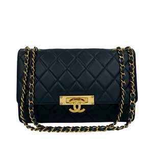 Pre-Loved Chanel Quilted Lambskin Golden Class Flap